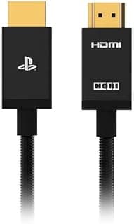 كابل HDMI عالي السرعة لجهاز بلايستيشن | يدعم 4K Ultra HD | موصلات مطلية بالذهب | متوافق مع PS4 PS5 Xbox - طول 5 متر