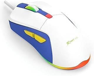 ماوس ألعاب لاسلكي GM-227 بإضاءة خلفية 7 ألوان - DPI حتى 3600 - أسود