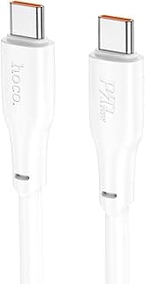 X93 - Force Fast Charging And Data Transmittion Cable (240W - 5A - 1M), USB-C To USB-C Plug, Compatible With Samsung Huawei Xiaomi Oppo - White