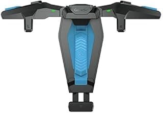 يد تحكم جيمنج TNG - يد تحكم GameSir F4 Falcon للموبايل ببجي، يد تحكم بأجنحة قابلة للطي لجهاز اندرويد/iOS (رمادي)