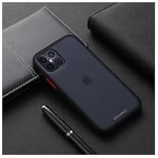 Desire Neo TPU + Matt Back Case (For iPhone 12 & 12 Pro) Black