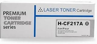 Premium Toner Cartridge Compatible Laser Toner Cartridge CF217A Black for HP Laserjet Pro M102w/102a , MFPM130a/130nw/130fn/130fw Page