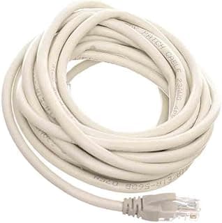 كابل شبكة cat6 طول 5 متر - أبيض