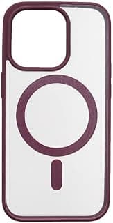 جراب ظهر بلاستيك لهاتف ابل iPhone 14 Pro، بنفسجي M-S-355