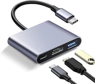 محول نوع سي الى HDMI 3 في 1)