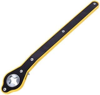 Grip - Ergonomic 34cm Jack Wrench with 2cm Thick Metal Handle, 0.6cm Socket for Efficient Lifting, Designed for Small Cars, SUVs, and Light Trucks, Ensuring Safe and Fast Operation in Garage Spaces