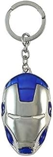 Marvel Superhero Thor Hammer Keychain Toy Ring Keychains Pendant, Blue-ironman