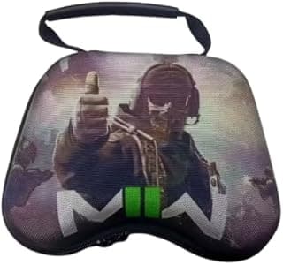 Energy Case حقيبة تخزين وحماية أذرع التحكم إصدار Modern Warfare متوافق مع بلاي ستيشن 5 وبلاي ستيشن 4 واكس بوكس | شنطة يد متينة متوافق مع بابجي ومقاومة للصدمات مقاس موحد