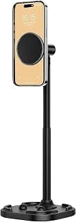 3-in-1 Premium Magnetic Phone & Tablet Desk Stand - Adjustable Aluminum Alloy with 360° Rotation & Height-Adjustable Arm | Heavy-Dutyfor iPhone 15/14/13/12 Pro Max & All Smartphones