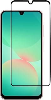 واقي شاشة من Gorilla Shop متوافق مع سامسونج Galaxy A26 / سامسونج Galaxy A16، زجاج مقوى [مضاد للتوهج] [تغطية كاملة HD] [سهل التركيب] [حساس للمس] (عبوة 2 قطعة)