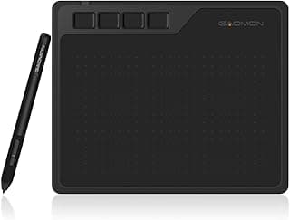 S620 Pen Tablet with AP32 Battery-Free Pen 8192 Levels Pen Pressure for OSU! Online Class and Digital Drawing
