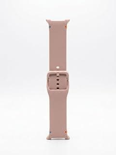 سوار بديل رياضي سيليكون ناعم ومقاوم للماء متوافق مع سامسونج Galaxy Watch 8 مقاس 40mm 44mm، حزام قابل للتعديل وجيد التهوية للرجال والنساء - وردي