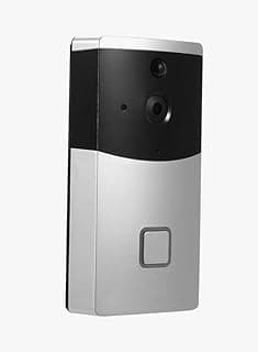 HD 720P Wifi Visual Intercom Door Phone Wireless Video Doorbell Silver 14.5 x 7.7 x 3centimeter