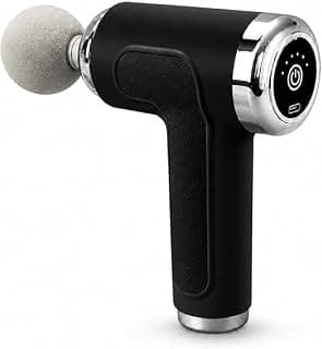 Massage Gun Deep Tissue Muscle Massager, Handheld Percussion Body Massager for Neck, Back, Shoulder and Legs, Muscle Relaxation Device, DH-760 (Black)