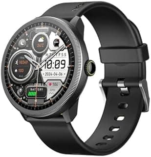 ساعة ذكية OSW-820 موديل 5R بريميوم، تصميم أنيق وقوي للاستخدام النشط - أسود