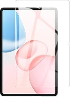 اسكرينة حماية متوافقة مع تابلت HONOR Pad 10، زجاج مقوى، [مقاومة للخدش] [صلابة 9H]، تدعم بصمة الإصبع، فيلم زجاج مقوى