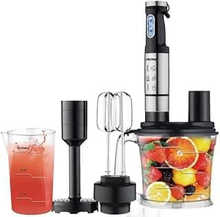 Professional Blender 5-in-1 1400W A382 – Multi-Function Kitchen Blender with Grinder, Chopper & Mixer, High Power Motor, Multi-Speed Control for Smoothies, Juices & Food Prep