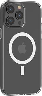 Pure Magnetic Shockproof Back Cover for iPhone 14 Pro, 6.1 Inch Size, Clear