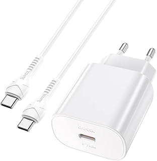Hoco N22 Jetta PD25W charger set(Type-C to Type-C)(EU)