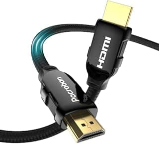 Premium 3 Meter (3-Pack) HDMI Cable - CL3 in-Wall Safe Rated - 48Gbps High-Speed, 8K, 5K, 4K at 120Hz & 60Hz - Dynamic HDR, Dolby Vision, Dolby Atmos Compatible