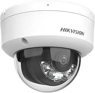 كاميرا مراقبة شبكية Hikvisi.on DS-2CD1183G2-LIU بدقة 8 ميجابكسل، عدسة 2.8 مم، PoE، ميكروفون مدمج، رؤية ليلية ملونة Smart Hybrid Light،كشف الأشخاص والمركبات، مقاومة للماء والغبار IP67