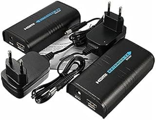 موسع HDMI عبر كابل CAT5/5E/6 RJ45 (120 متر، 1080P)