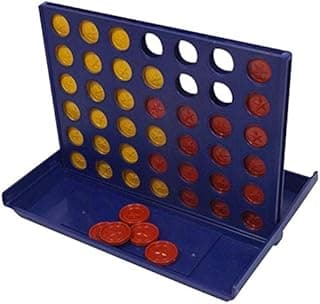 one year warranty_Connect Four Large 4040 Game - Multicolor68832