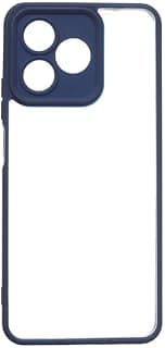 غطاء ظهر بلاستيك لريلمي C53 / C51 / Note 50، ازرق جديد-9-37328890