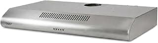 Quest Flat Hood 90 cm Stainless - Suction Power 450
