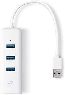 موزع USB 3 بـ 3 منافذ ومحول جيجابت ايثرنت 2 في 1 من تي بي - لينك، UE330
