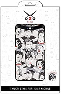 سكن (استيكر) رسومات جرافيتي شفافة (SV502GSC) لهاتف انفنكس Smart HD 2021 (غير مخصص للهاتف الأسود)