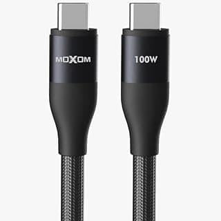 كابل شحن ونقل بيانات MX-CB335 بقوة 100 وات، تايب سي إلى تايب سي، شحن فائق السرعة للابتوب، ماك بوك، والتابلت
