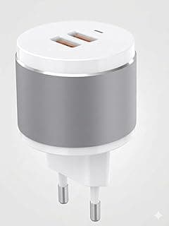 شاحن PLE229 بقوة 2.4A بمنفذ TYPE-C - أبيض