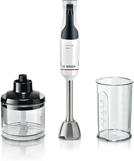 هاند بلندر ErgoMaster Series 4 - 800 وات - شفرة رباعية - أبيض - MSM4W420