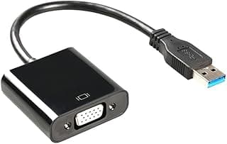 محول USB 3.0 إلى HDMI، محول صوت وفيديو بدقة 1080P HD مع مخرج صوت، يدعم شاشات متعددة ومتوافق مع ويندوز XP/7/8/8.1/10 للكمبيوتر واللابتوب وجهاز العرض وشاشات HDTV