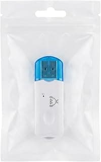 USB Bluetooth 5.0 Audio Receiver Dongle with Built-in Microphone for Car AUX, Home Stereo, and PC
