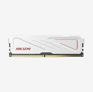 وحدة ذاكرة ارمور 8 جيجابايت DDR4 UDIMM 3200 ميجاهرتز 288 سن من هيكسيمي، أبيض