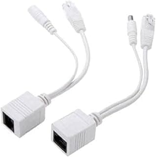 طقم كابل مقسم طاقة PoE Power Over Ethernet