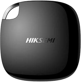 هارد SSD خارجي محمول من هيكسيمي ESSD-T100، سعة 512 جيجابايت، اسود