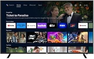 تلفزيون سمارت اندرويد 43 بوصة FHD LED بدقة 1080p و3 منافذ HDMI ومنفذين USB وواي فاي من جاك