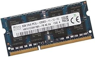 ذاكرة رام 8 جيجا للاب توب من هاينكس نوع سوديم DDR3 PC3L-12800S رقم HMT41GS6AFR8A و1600 ميجاهرتز 2Rx8، سعة 8.0 GB