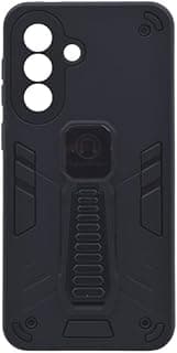 Plastic Back Cover with Stand for Samsung Galaxy A57 - Black