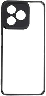 جراب ظهر بلاستيك لهاتف ريلمي C53 / C51 / Note 50، أسود new-9-37328889