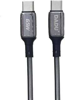 DC-C010 Fast Data Cable for Tybe-c TO Tybe-c The cable supports 65w charging and is 100Cm in length, Black