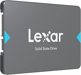 هارد NQ100 بسعة 256 جيجابايت وسيط تخزين ذو حالة ثابتة (SSD) بمقاس 2.5 بوصة وواجهة ساتا III – سرعة قراءة تصل إلى 550 ميجابايت / ثانية محرك أقراص داخلي للاب توب والكمبيوتر من ليكسار