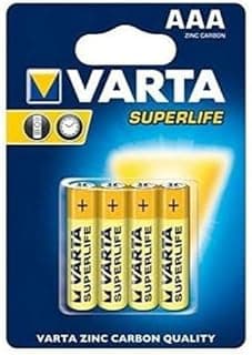 بطاريات Varta Super Life AAA زنك كربون - 4 قطع