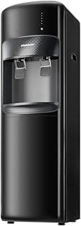 Koldair Classic Water Dispenser, Top-Load, Hot and Cold Taps, Black, Type A-TL