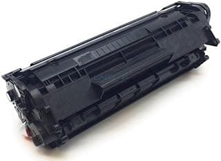 خرطوشة حبر متوافقة مع 12A، 2612A، Q2612A اتش بي 12A لطابعة اتش بي ليزر جيت 1020، M1005، 1018، 1010، 1012، 1015، 1020 بلس، 1022، 3015، 3020، 3030، 3050، 3052 ,30555 (اسود)