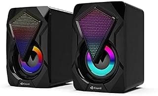 Mini Speaker L9090 - RGB Effects - Compact - HD Sound - Loud Audio & Clear - AUX