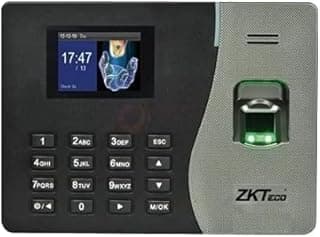 جهاز حضور وانصراف بالبصمة ZK.Teco K14 Pro، شاشة ملونة 2.8 بوصة، سعة 3000 بصمة، اتصال TCP/IP